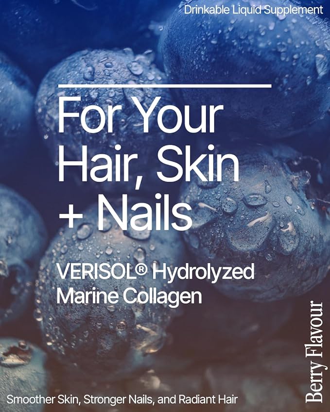 BeMe Glow – VERISOL Marine Collagen, Skin, Hair & Nails, Mixed Berry