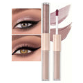 MiaSarah Metallic Brown Liquid Eyeshadow Matte Glitte Eyeshadow Sticks For Eyes Pencil Primer Base Quick Drying Waterproof Long Lasting Highlight Stick Shadow Pen Eye Makeup(#6)