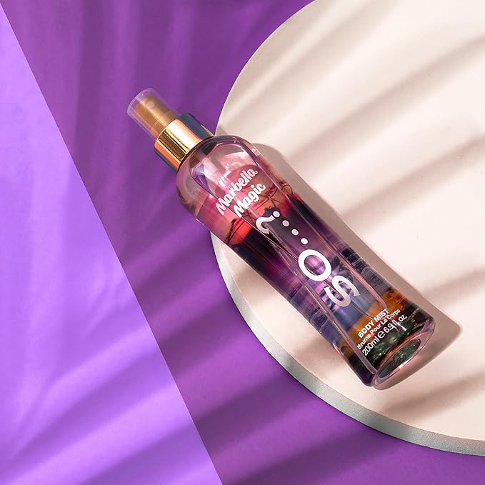 Marbella Magic Body Mist by So…? - Fruity Floral Body Spray for Women with Mango, Vanilla, Musk Notes - Gifts for Women - 6.9 oz