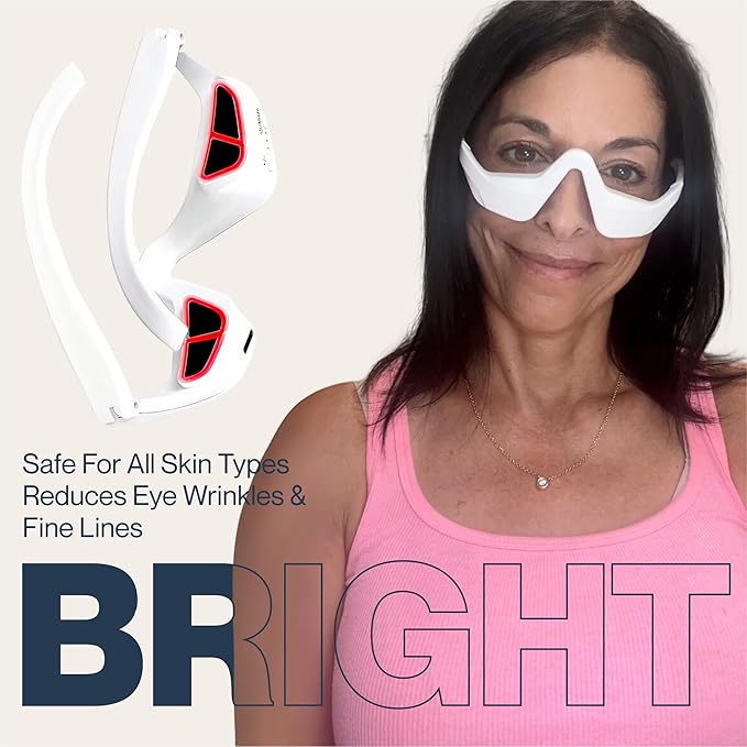 Renewa EyeLift | Under-Eye Beauty Tool with Gentle Light | Skincare Tool for Refreshing, Brightening and Radiant-Looking Skin | At-Home Self-Care Facial Tool for Smoother-Looking Eyes