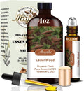 MLYNKL Cedarwood Essential Oil,Cedarwood Oil for Home Diffuser,4 fl oz