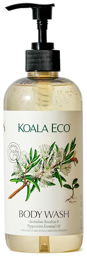 Koala Eco Body Wash, Australian Rosalina & Peppermint Essential Oil, 16oz