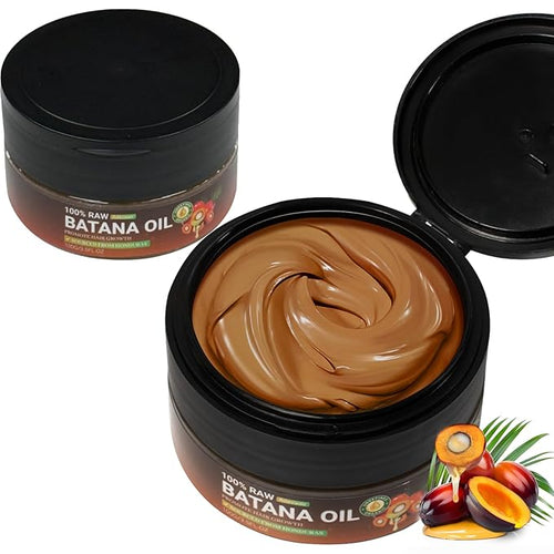 Adevwair Batana Oil for Hair Growth, Dr Sebi 100% Pure Organic Natural Ingredients from Honduras Reduces Hair Loss, Restores Dry Damaged Hair for Women Men