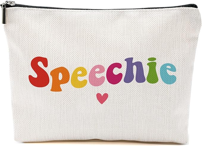 Speechie Makeup Bag Therapist Cosmetic Bag