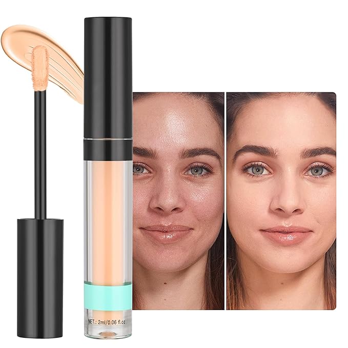 Under Eye Concealer, Full-Coverage Concealer Foundation Makeup for Older Women, Covers Blemishes & Under-Eye Circles, Spots, Matte Finish, Redness & Discoloration, Vegan & Cruelty-Free A04#Medium