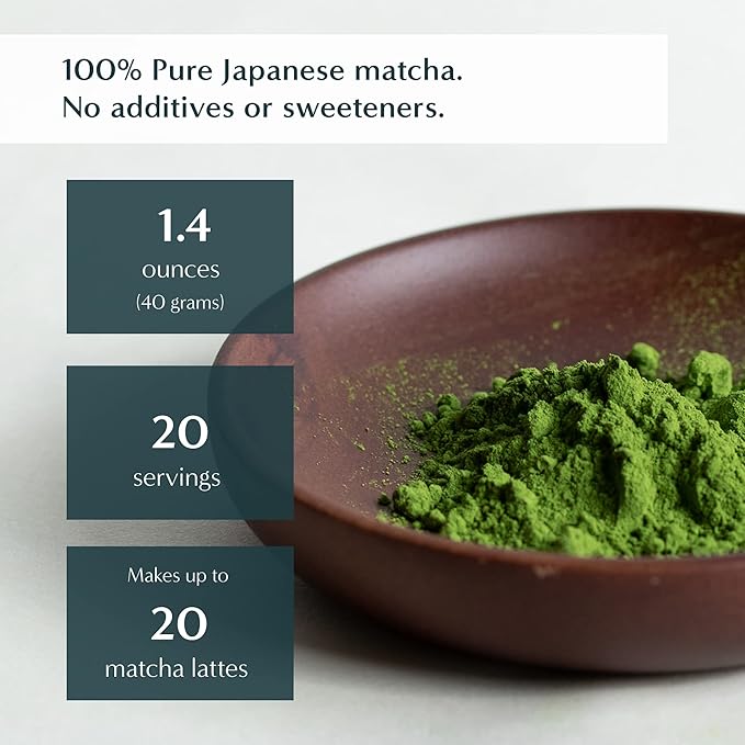 Naoki Matcha Organic All Purpose Blend Matcha, 40g/1.4oz