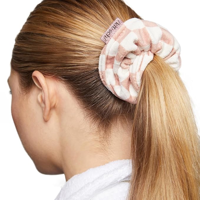 Kitsch Microfiber Quick-Dry Hair Towel Scrunchie - Terracotta, 2 pcs
