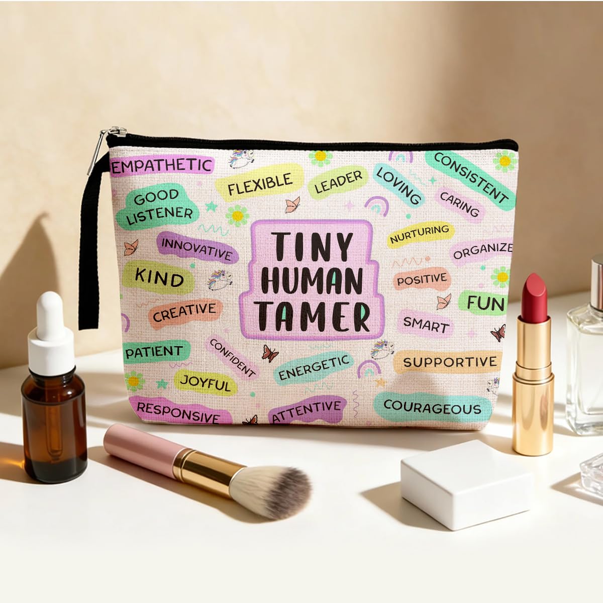Teacher Gifts Makeup Bag Teacher Appreciation Gifts Zipper Toiletry Bag