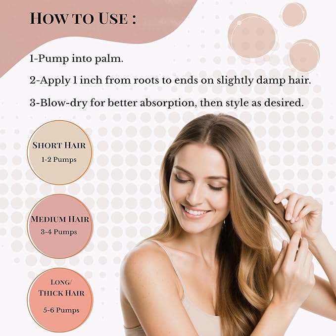 Lurshel Batana Oil hair Serum - Leave-in No Rinse Treatment for Deep Hydration & Nourishment,Frizz Control, Split End Repair, adds Shine, Ideal Solution for Damaged & Dry Hair, (3.4 fl oz)
