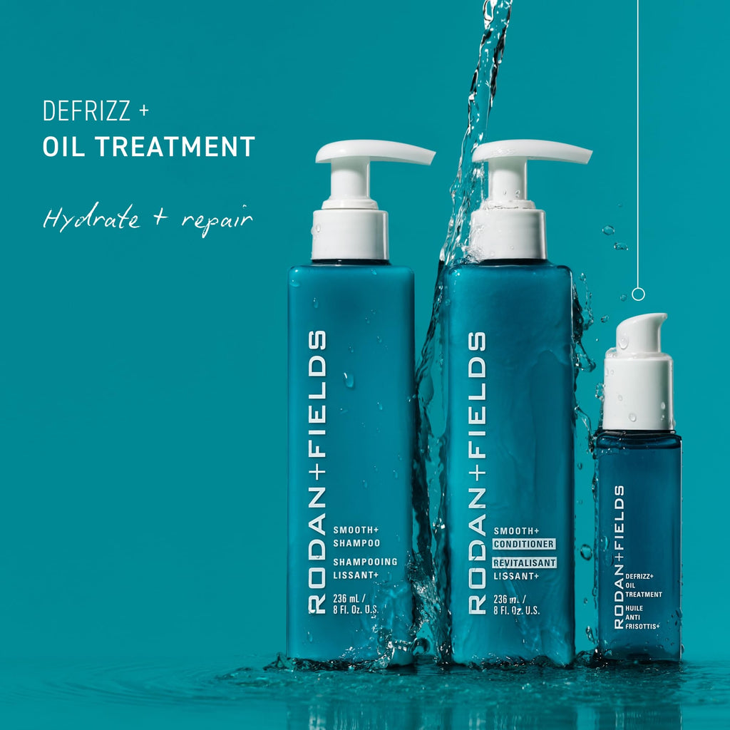 RODAN + FIELDS DEFRIZZ Oil Treatment | 60 mL | Light Hair Oil to Tame & Defrizz Hair | Fresh & Floral Fragrances | Great for Travel | Pre Shampoo & Heat Protectant | Health & Beauty | Hair Care Oil