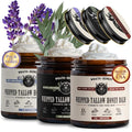 Organic Beef Tallow for Skin & Face - Whipped Honey Balm, Pack of 3 (4 OZ)