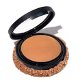 LAURA GELLER NEW YORK Baked Double Take Powder Foundation – Longwear Buildable Medium to Full Coverage – Matte Finish – Non-Caking Formula – Handmade in Italy – Mature & Sensitive Skin – Tan