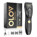 OLOV Professional Hair Clippers for Men, Cordless Hair Clipper Kit, Rechargeable Hair Clippers for Family, Black