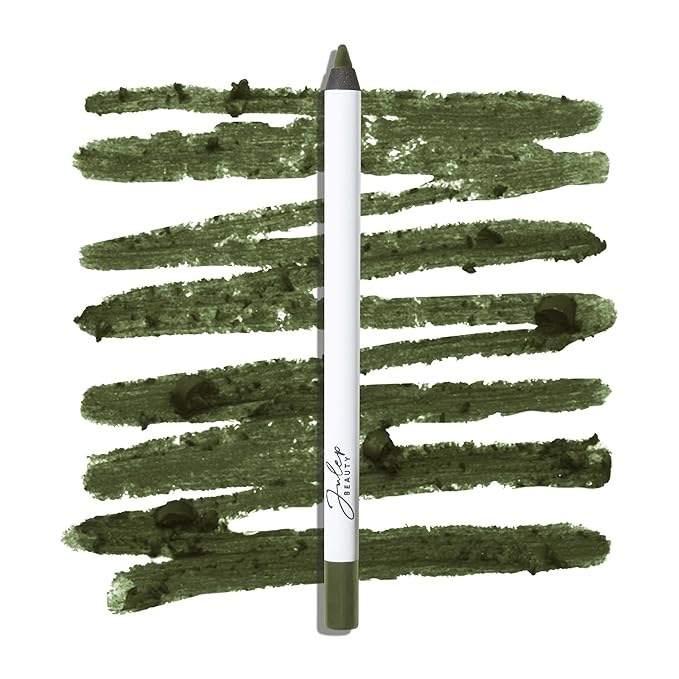 Julep When Pencil Met Gel Eyeliner – Waterproof, Long-Lasting, Smudge-Proof Liner for Everyday to Night Looks, Camo Green Matte