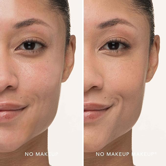 No Makeup Makeup Foundation & Brush Duo, Cream-Balm Formula, Almond