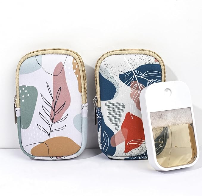 COOKOOKY 2 Pack Hand Sanitizer Holder compatible with Touchland