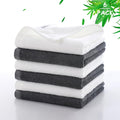 Wash Cloths 6 Pack,Reusable Face Towel for Sensitive Skin,13''x13'',Grey