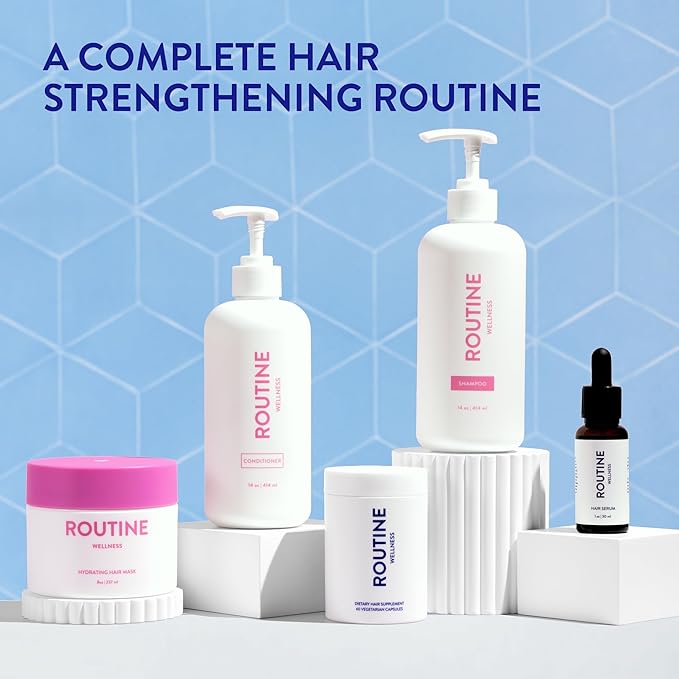 Routine Wellness Shampoo & Conditioner Set - Vanilla Cashmere & Oak