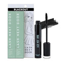 Lash Next Door Blackout Water Resistant Mascara by Brooklyn & Bailey – Volume and Length, Smudge Proof, No Clump Eye Makeup for Women (2-Pack, 0.39 oz Each)