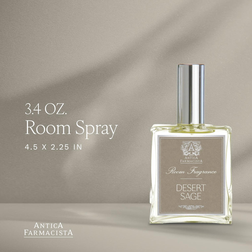 Antica Farmacista Room Spray - Elegant House Spray - Long-Lasting, Room Fragrance - Luxury Gift for Housewarming - Desert Sage, 3.4 fl oz