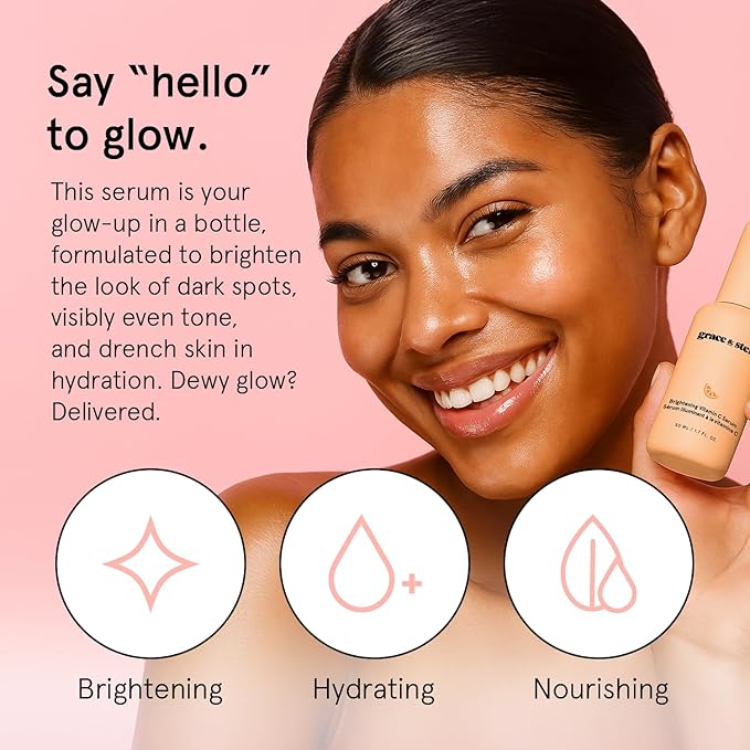 grace & stella Vitamin C Serum for Face (50ml /1.7 fl oz)