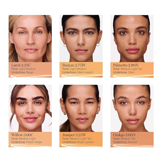 Ogee Complexion Perfecting Liquid Foundation - Larch 2.25C, Tinted