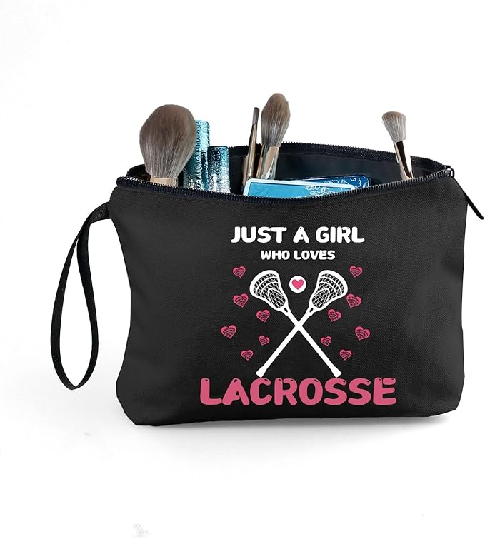 ARIOSEY lacrosse gifts for girls, Small Makeup Cosmetic bag