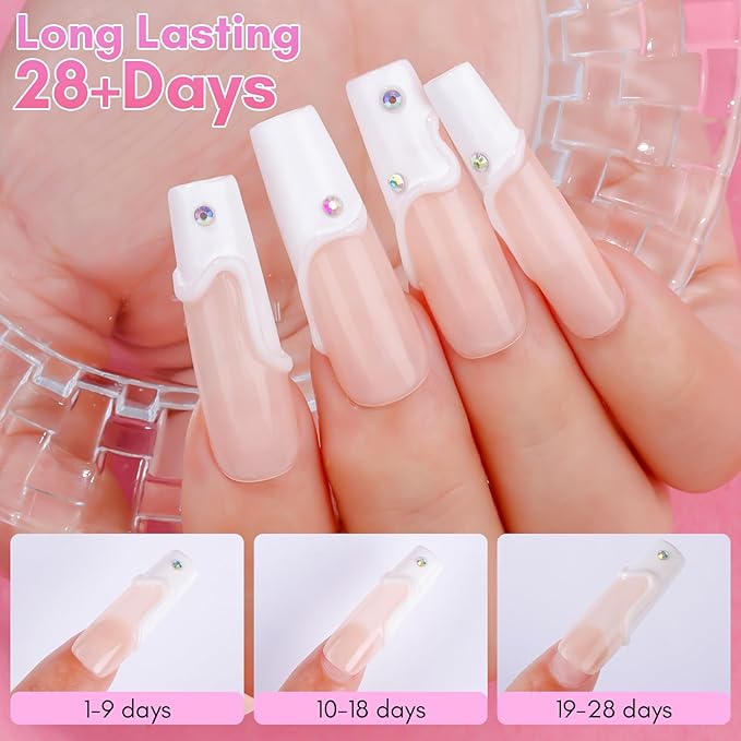 Makartt 3D Nail Gel, 15g Sculpting Gel Glue for Molding and Drawing