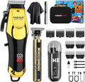 HIENA PRO Hair Clippers for Men, Cordless 3-in-1 Trimmer Grooming Kit