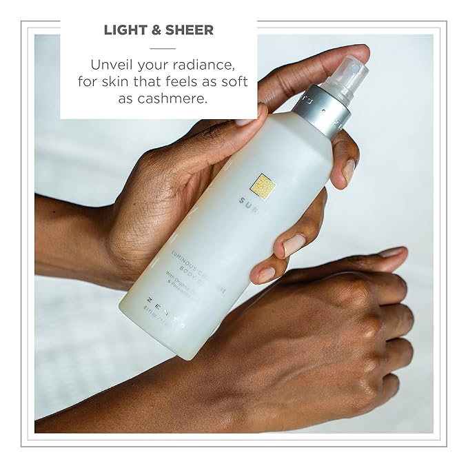 Zents Luminous Cashmere Body Oil (Fragrance-Free) 8 fl oz