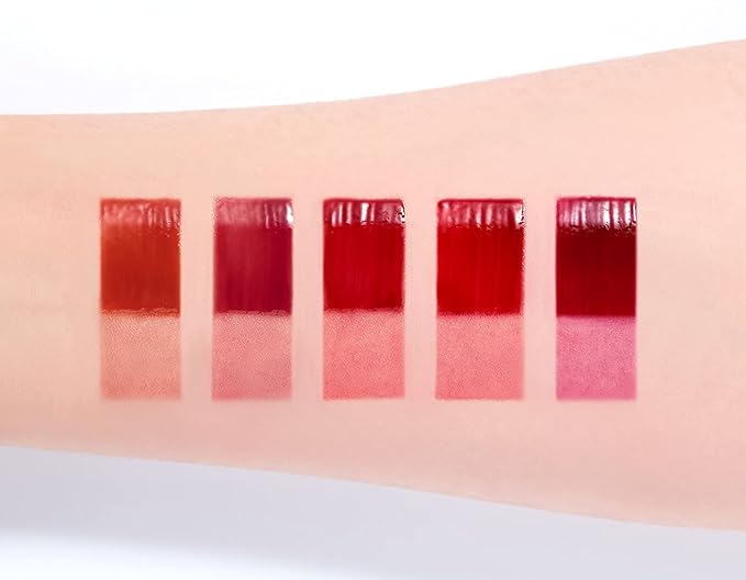 JUNG SAEM MOOL Glow Lasting Tint | Glossy Finish Korean Makeup (0.14 fl oz, More Deep Plum)