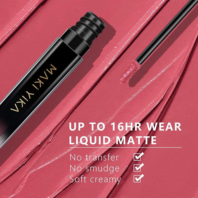 MAKI YIKA Pink Lipstick for Women Color12