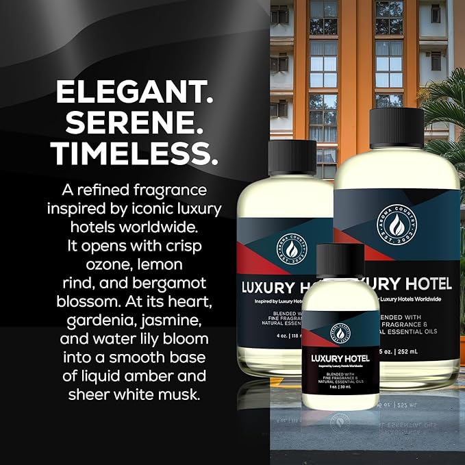 Aroma Country Ritzy Hotel Luxury Diffuser Oil Refill (4 Fl Oz)