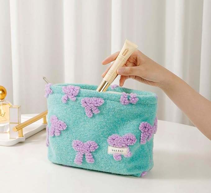 getgto 2 Pcs Makeup Bags, Large Cosmetic Bag Travel Toiletry Bag