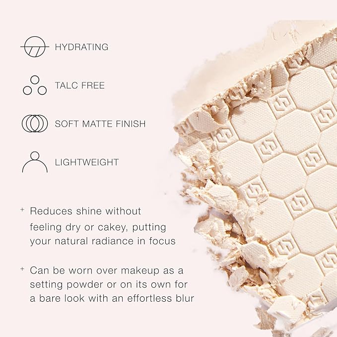 Jouer Soft Focus Setting Powder with Hyaluronic Acid, Light