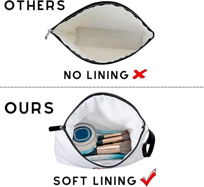 ARIOSEY Basketball Gifts for Girls, Zipper MakeUp Cosmetic Bag