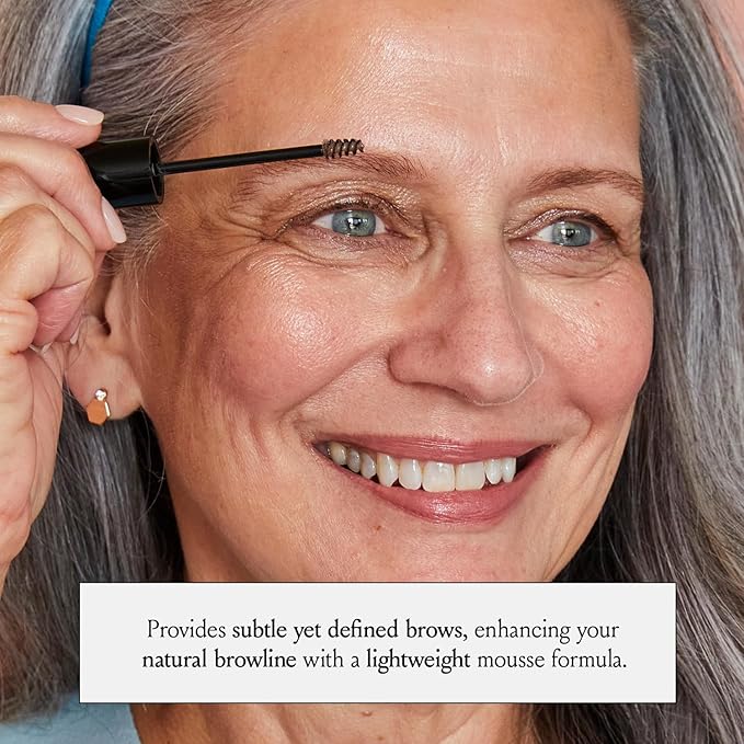 Boom Brow ™ Lightweight Shaping Eyebrow Mousse for Natural Brows, Taupe