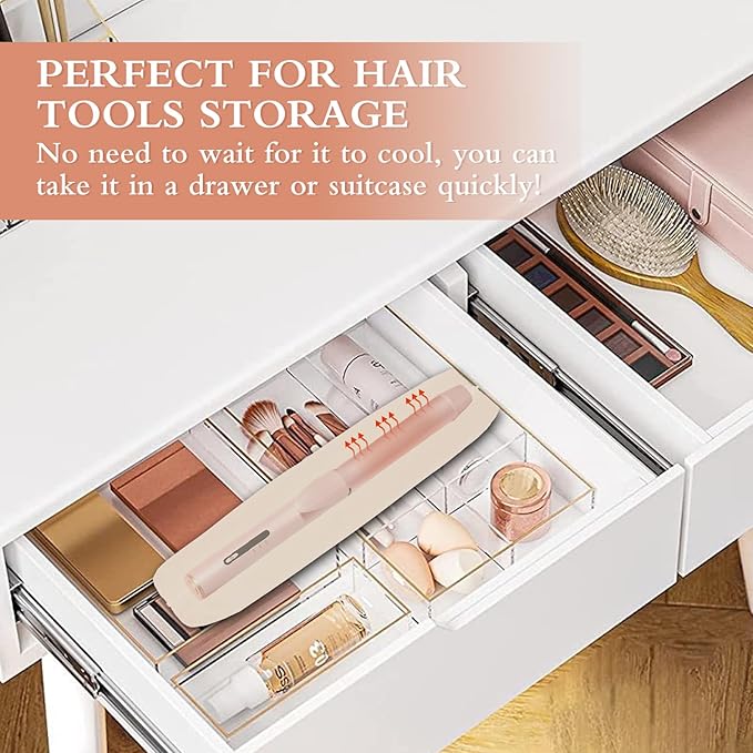 Suafrnut Professional Heat Resistant Hot Hair Tools Organizer Bag