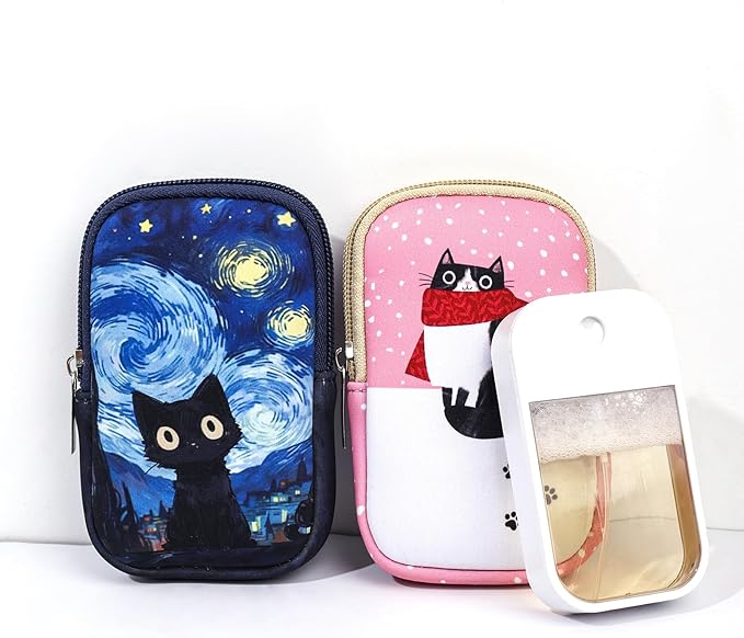 COOKOOKY 2 Pack Hand Sanitizer Holder compatible with Touchland