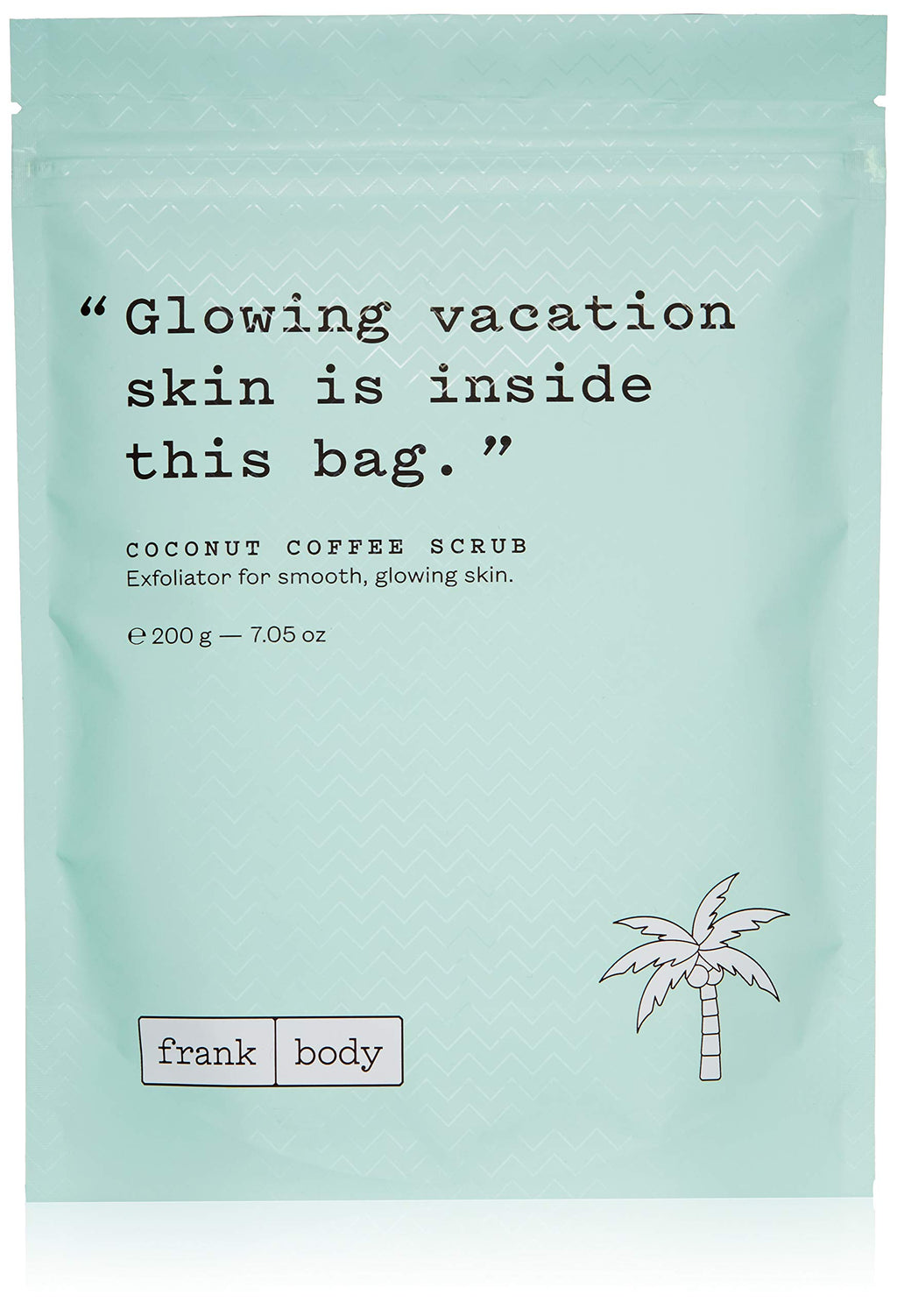 Frank Body Coconut Coffee Scrub | Natural & Cruelty Free Exfoliating Body Scrub | Hydrating Vegan Scrub For Skin Care, Stretch Marks, Acne, And Cellulite | 1ct, 200g -- 7.05oz