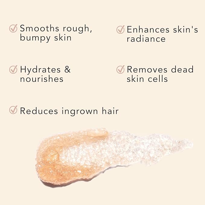 Peppermint Tea Tree Organic Body Scrub - USA Made Sugar Scrub