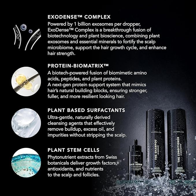 Caldera + Lab The Hair Care System | Men's 3 Piece Hair Routine