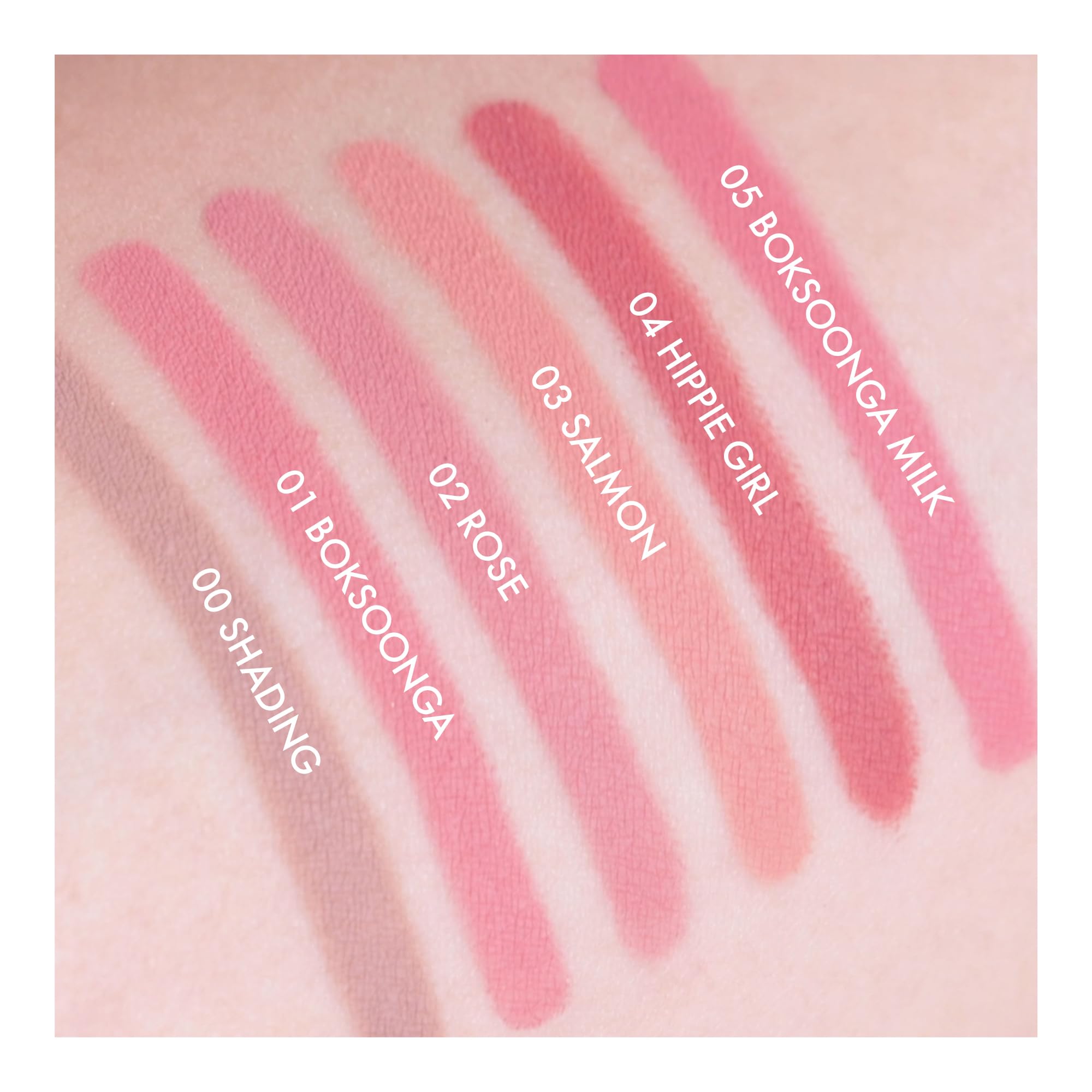 Amuse SEOUL Lip Smudger (02 ROSE) - Nude Rose, Lip Liner Pencil, Creamy Lip Contour, Smooth Velvet Texture, Matte Lipliner, Overlining Lips, Long-Lasting Wear, Vegan, Korean Beauty