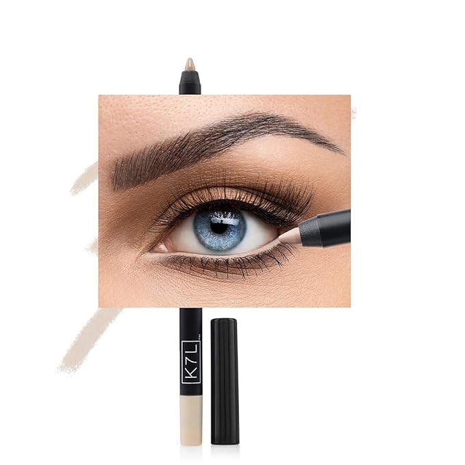 K7L Creamy Eyeliner Pencil for Waterline, Longwear, Vegan, Waterproof