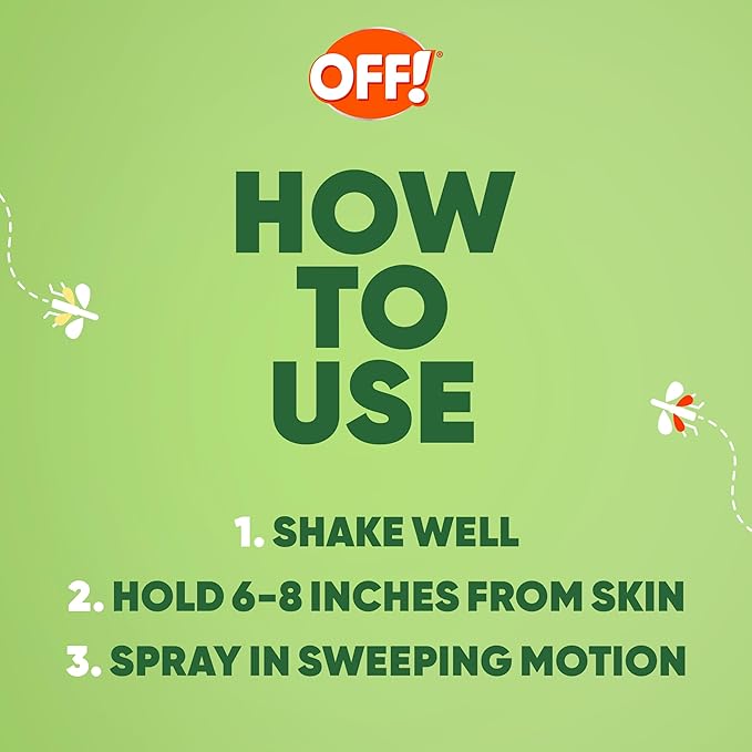 OFF! Deep Woods Insect Repellent Aerosol, Dry, Non-Greasy Formula, Bug Spray with Long Lasting Protection from Mosquitoes and Ticks, 4 Oz, (Pack of 2)