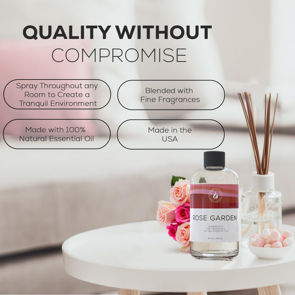 Aroma Country Rose Garden Luxury Diffuser Oil Refill (8.5 Fl Oz)
