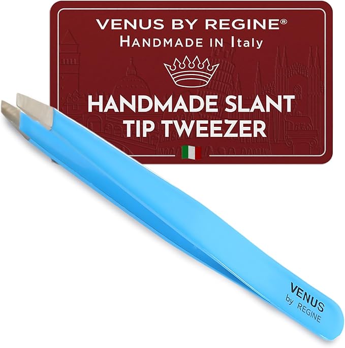 Venus by Regine Slant Tweezers, Blue