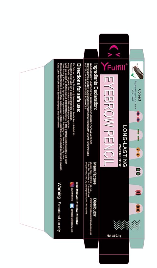 Yfulfill Ash Brown Eyebrow Pencils for Older Women & Cool-Toned Hair