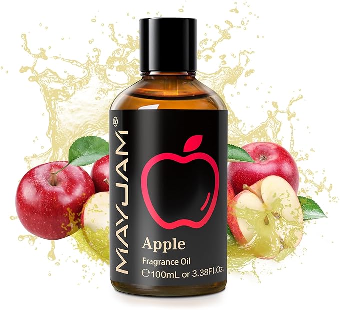 MAYJAM Apple Fragrance Oil for Diffusers, 3.38 FL.OZ