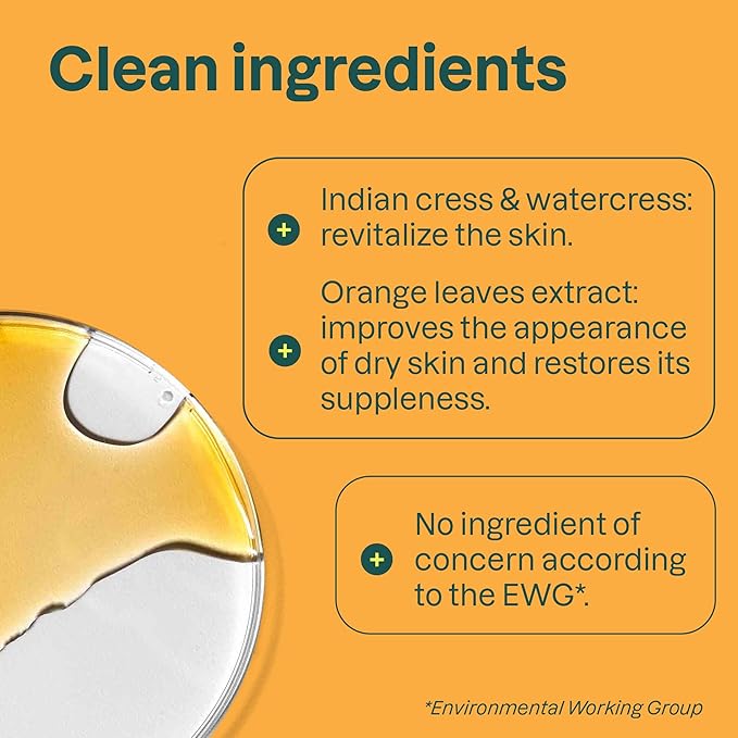 ATTITUDE Body Cream, EWG Verified, Plant- and Mineral-Based Ingredients, Vegan and Cruelty-free, Energizing, Orange Leaves, 8 Fl Oz